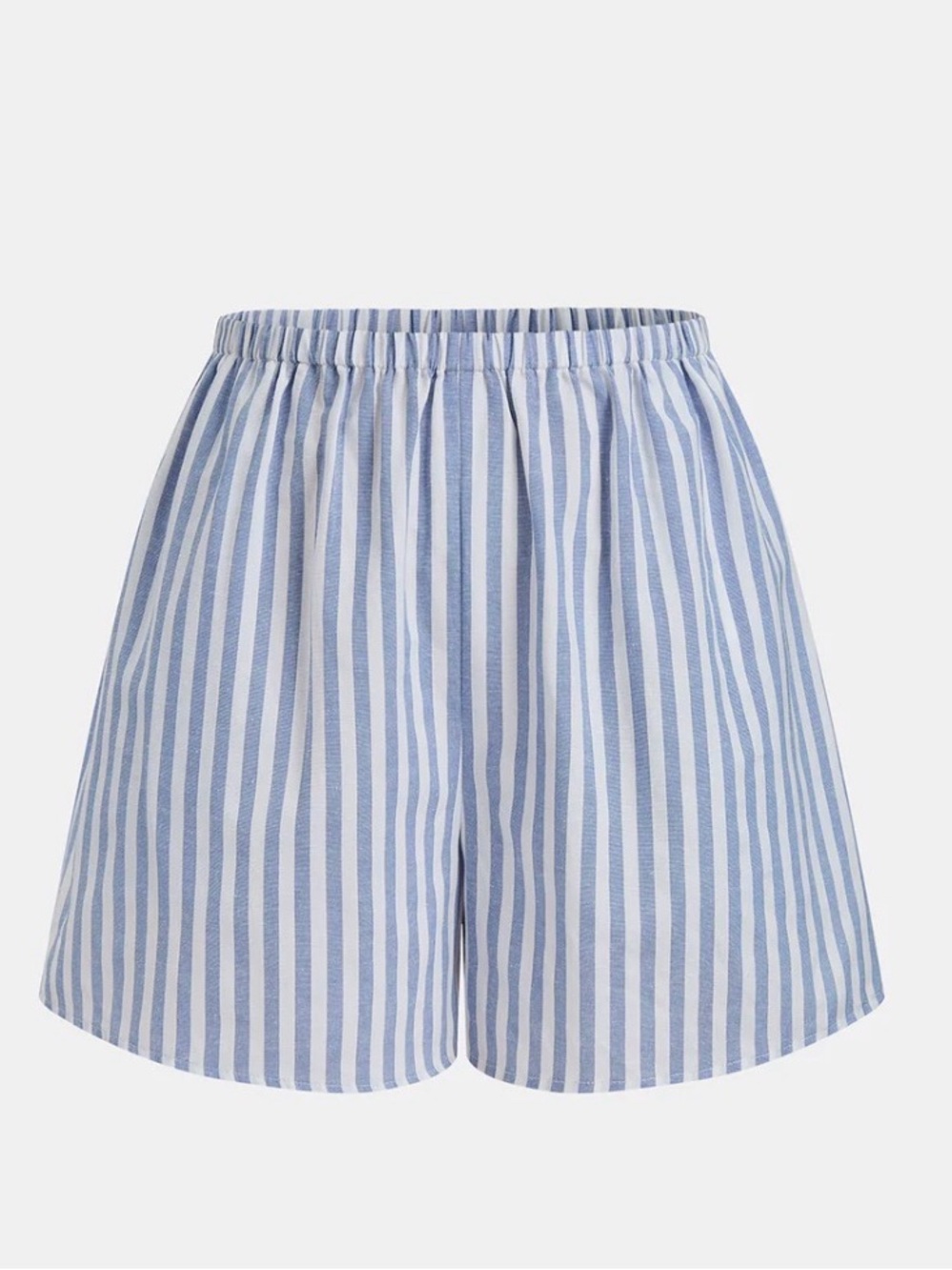 NWOT Commensé Striped Cotton Blend Top and Short Set - Picture 6 of 9